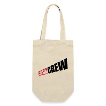 Leader Cousin Crew Team - Geschenkbeutel für Flaschen - Natur - Vorne