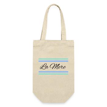La Mere II - Geschenkbeutel für Flaschen - Natur - Vorne