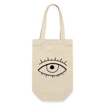 Oeil - Sac à bouteille - nature - Devant