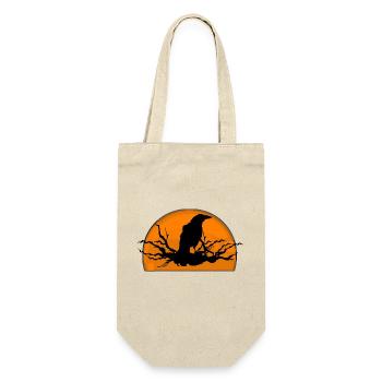 Raven in sunset - Gift Bag for Bottles - nature - Front