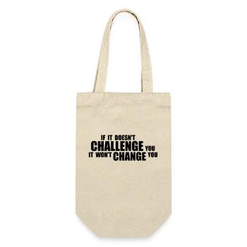 Workout Fitness Motivation Quote - Gift Bag for Bottles - nature - Front