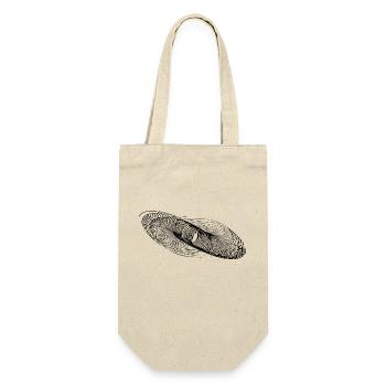 Geometric Circle Lines Ellipses - Gift Bag for Bottles - nature - Front