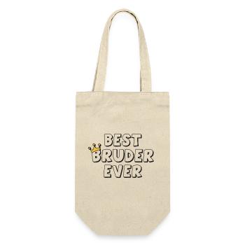 Best Brother Ever - Gift Bag for Bottles - nature - Front