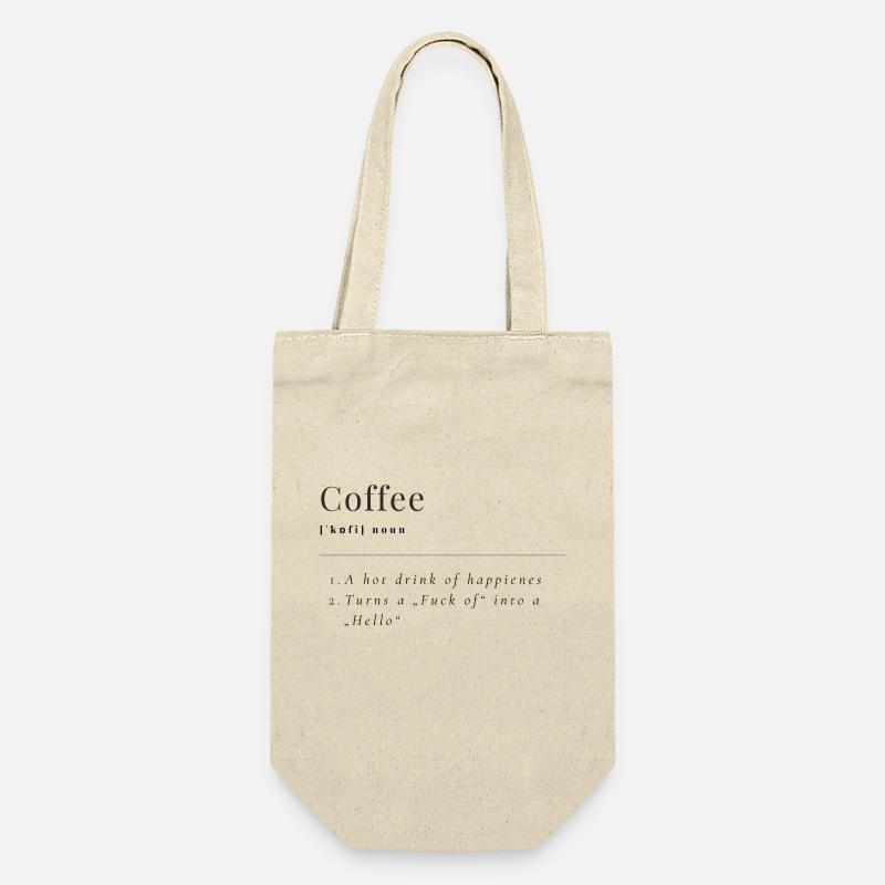 Définition du café - Sac à bouteille - nature