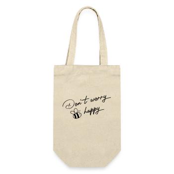 Dont worry be happy - sumse Bee - Gift Bag for Bottles - nature - Front