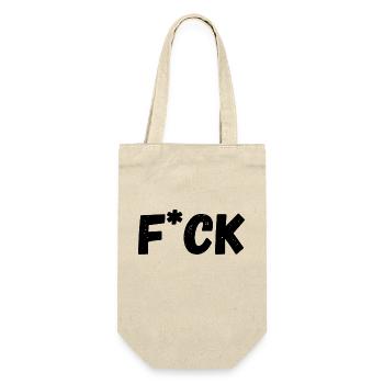 Fuck - Gift Bag for Bottles - nature - Front