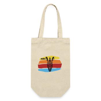 Zèbre - Sac à bouteille - nature - Devant