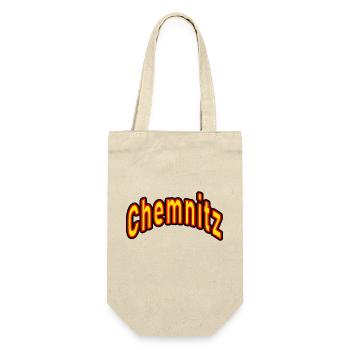 Chemnitz - Gift Bag for Bottles - nature - Front