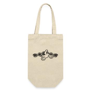Moto Motocross Motocycliste Cadeau Cyclomoteur - Sac à bouteille - nature - Devant