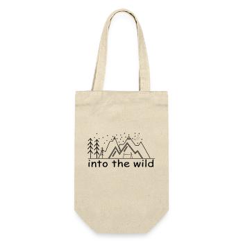 Adventure Travel Hiking Mountain - Gift Bag for Bottles - nature - Front