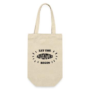 Adventure Travel Hiking Mountain - Gift Bag for Bottles - nature - Front