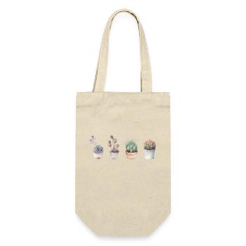 Succulentes pour les amoureux des plantes - Sac à bouteille - nature - Devant