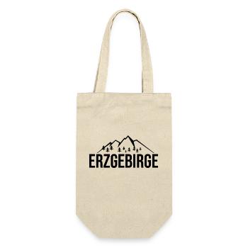 Erzgebirge - Geschenkbeutel für Flaschen - Natur - Vorne
