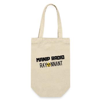 Manip Radio Rayonnant - cadeau original - Sac à bouteille - nature - Devant
