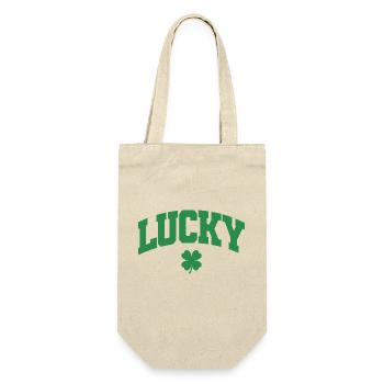 Cadeau de la Saint-Patrick Trèfle Hommes, Femmes, Enfants - Sac à bouteille - nature - Devant