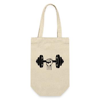 Hand dumbbell - Gift Bag for Bottles - nature - Front