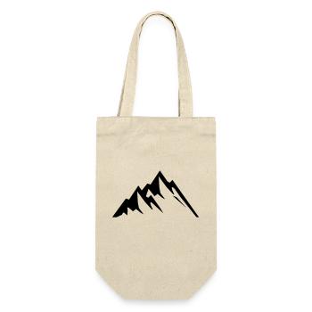mountains - Geschenkbeutel für Flaschen - Natur - Vorne