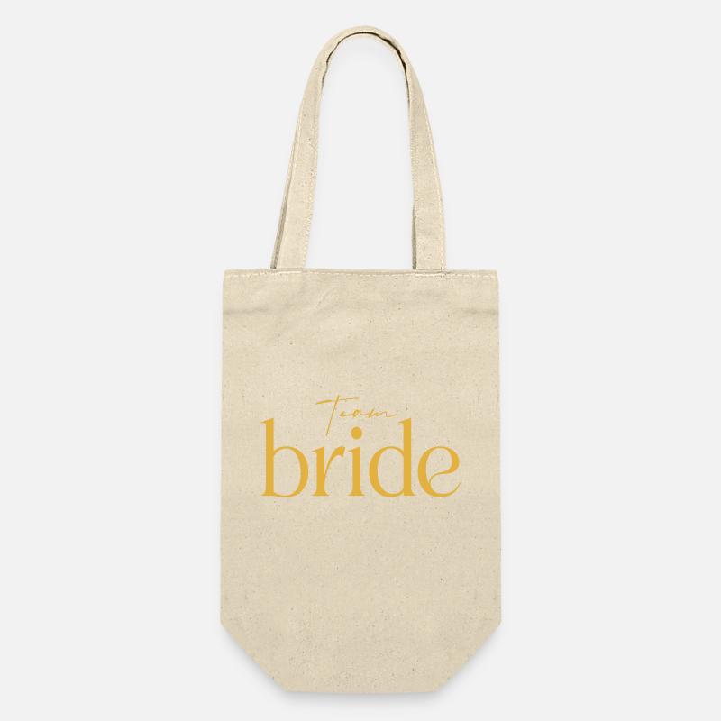 Team bride gold - Sac à bouteille - nature