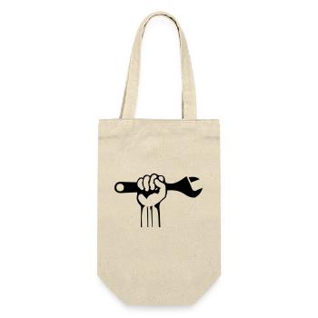 Hand Tool - Gift Bag for Bottles - nature - Front
