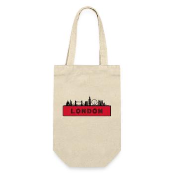 City London - England Great Britain - Gift Bag for Bottles - nature - Front