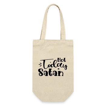 Not Today Satan - Gift Bag for Bottles - nature - Front