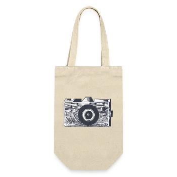 Photographer Camera Photographers Funny Photography - Gift Bag for Bottles - nature - Front