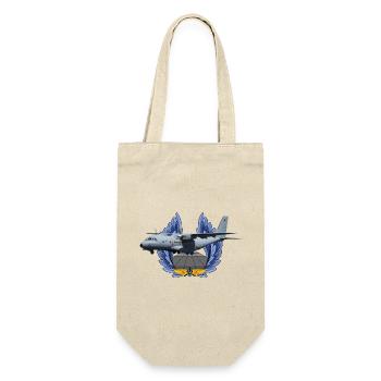 CN-235 - Gift Bag for Bottles - nature - Front