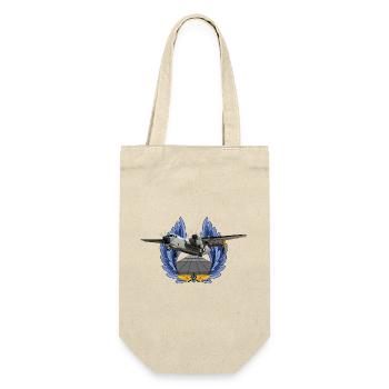 C-2A - Gift Bag for Bottles - nature - Front