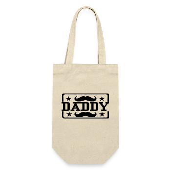 Daddy - Gift Bag for Bottles - nature - Front