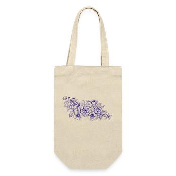 Florist Flower Plant Nature Gardener - Gift Bag for Bottles - nature - Front