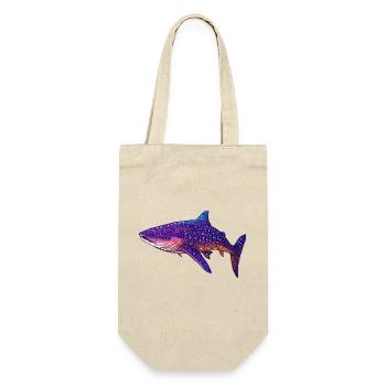 Un requin-baleine coloré est un animal magnifique - Sac à bouteille - nature - Devant