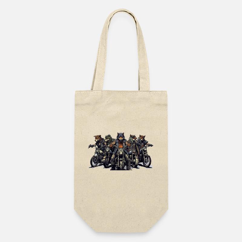 Road Wolves - Gift Bag for Bottles - nature