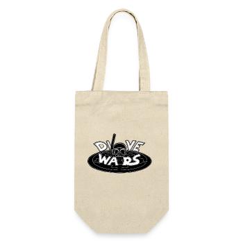 Scuba Diving Star Dive Black & White Diver - Gift Bag for Bottles - nature - Front