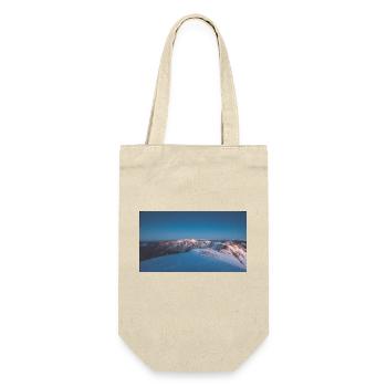 Alpenglow on Agrafa Mountain Range - Gift Bag for Bottles - nature - Front