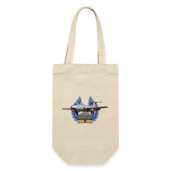 L-29 - Gift Bag for Bottles - nature - Front
