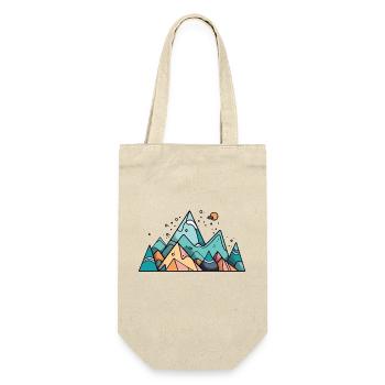 Mountain - Gift Bag for Bottles - nature - Front