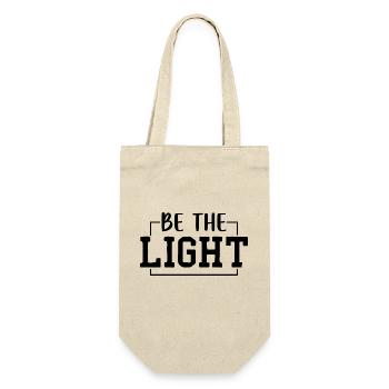 Be the Light - Gift Bag for Bottles - nature - Front