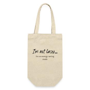 I'm not Lazy! - Gift Bag for Bottles - nature - Front