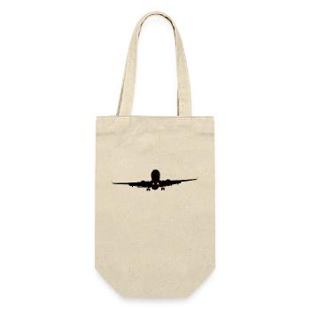 Plane will land - Gift Bag for Bottles - nature - Front