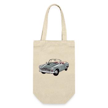 Grey convertible - Gift Bag for Bottles - nature - Front