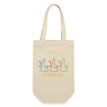 Cambodia Tradition Dance Khmer Apsara I Gift - Gift Bag for Bottles - nature - Front