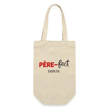 Père fect Depuis Personnalisé - Sac à bouteille - nature - Devant