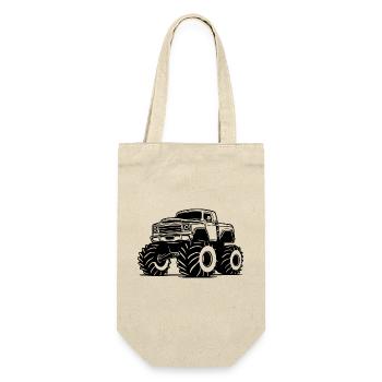 Monster Truck Monster Truck Lover Fan - Gift Bag for Bottles - nature - Front