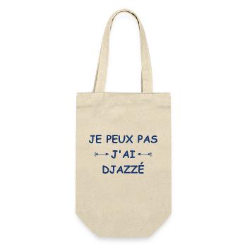 Je peux pas j'ai Djazzé - Sac à bouteille - nature - Devant