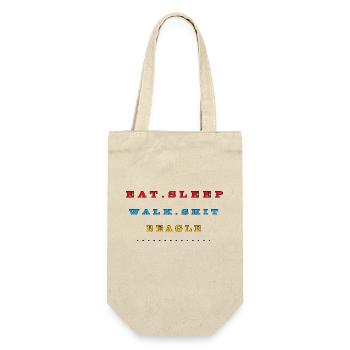 Eat, Sleep, Walk, Shit, Beagle - Gift Bag for Bottles - nature - Front