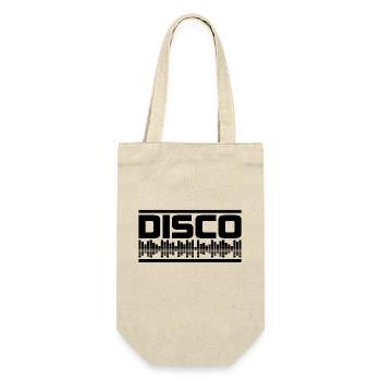 Disco - Geschenkbeutel für Flaschen - Natur - Vorne