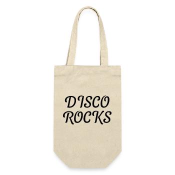 Dancing Dance Music - Geschenkbeutel für Flaschen - Natur - Vorne