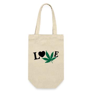 Weedi - Gift Bag for Bottles - nature - Front