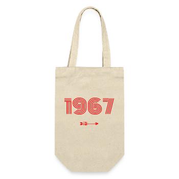 Né en 1967 - Sac à bouteille - nature - Devant
