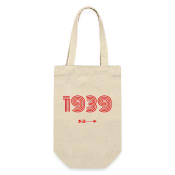 Born in 1939 - Gift Bag for Bottles - nature - Front